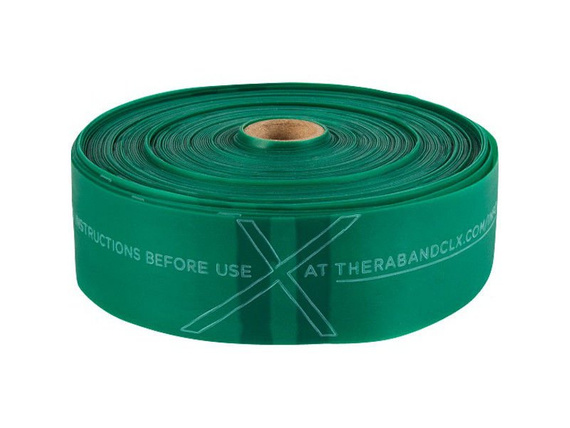 CLX Thera-Band tape 22m roll (strong resistance - green)
