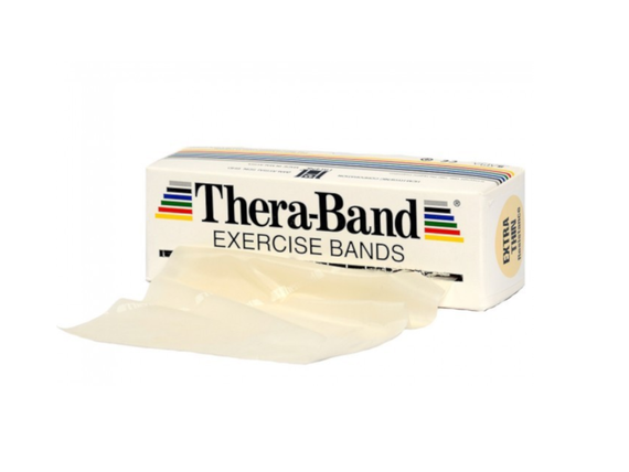 Rehabilitation tape Thera-Band 2.5m (weakest resistance - beige)