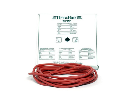 Thera-Band tubing 30,5 m (medium resistance - red)
