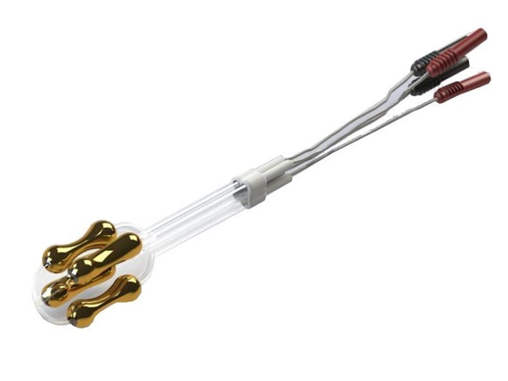 Gold-plated vaginal probe PERISPHERA-H 2-channel