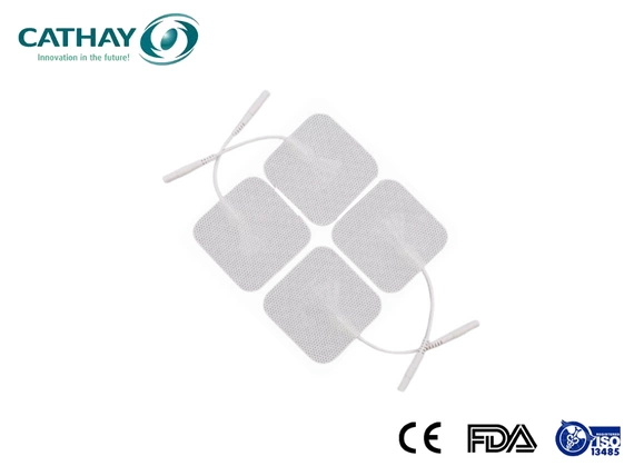Self-adhesive CATHAY 50x50 mm electrodes for electrostimulation (4 pcs)