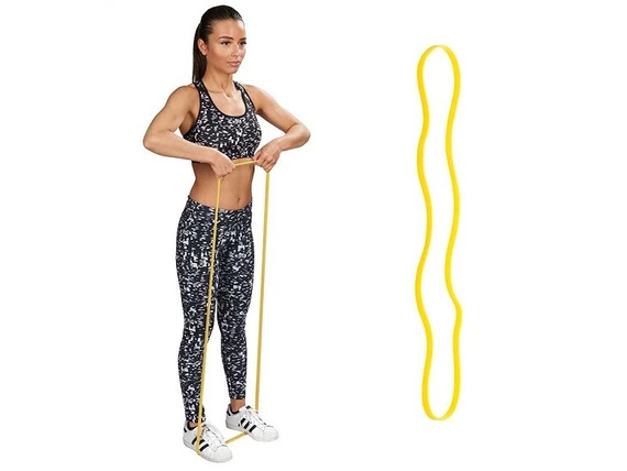 Resistance band Trendy Rubber Band - yellow (weak resistance / 14-27 kg)