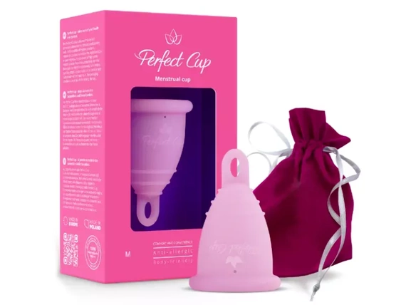 Perfect Cup pink menstrual cup