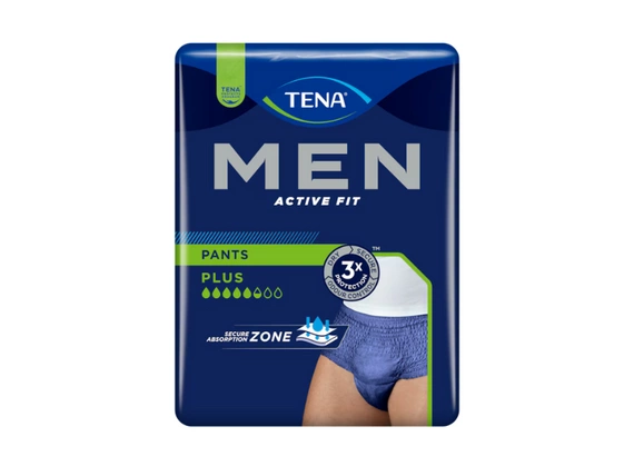 Majtki chłonne męskie TENA Men Pants Plus Blue L/XL 30 szt.