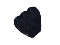 Wkładki higieniczne wielokrotnego użytku do MyPelvcBra - 3 szt. czarne