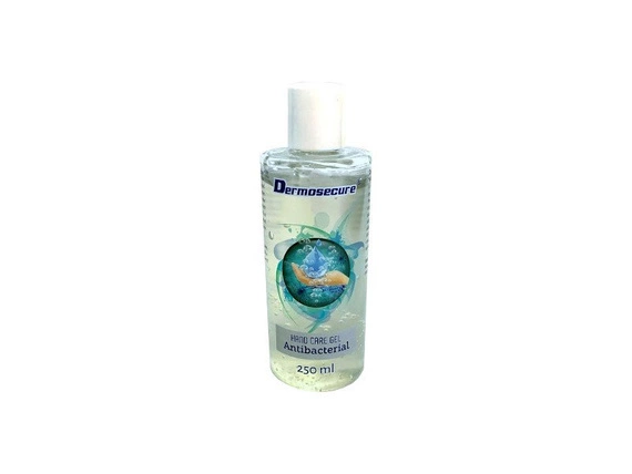 Dermosecure antibacterial hand gel without pump (250 ml)