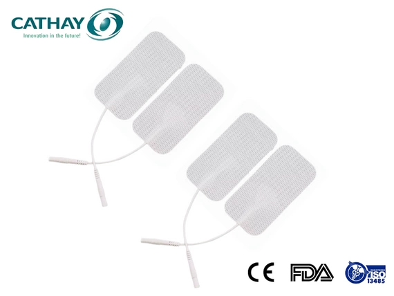 Self-adhesive CATHAY 50x90 mm electrodes for electrostimulation (4 pcs)