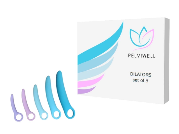Pelviwell vaginal dilators, set of 5