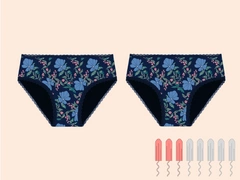 Majtki na okres Callie - 2 szt.