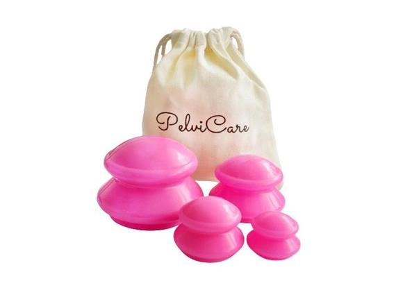 PelviCare silicone cups (4 pcs) pink