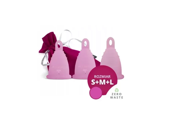 Perfect Cup - Zero Waste menstrual cup, pink set