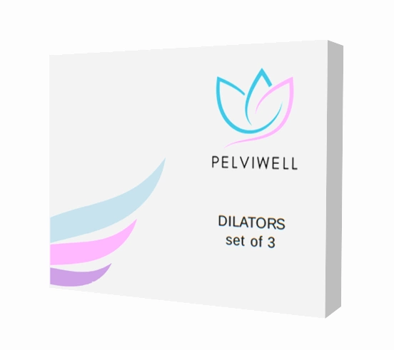 Pelviwell vaginal dilators, set of 3