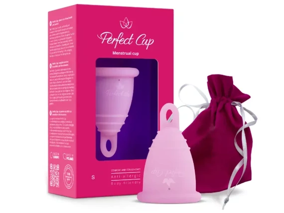 Perfect Cup pink menstrual cup