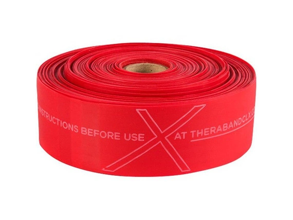 CLX Thera-Band tape 22m roll (medium resistance - red)