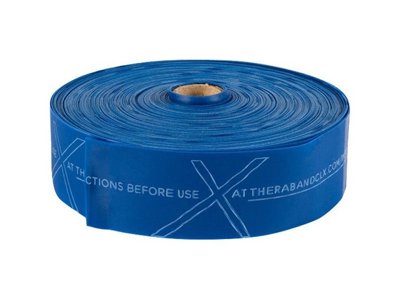 CLX Thera-Band tape 22m roll (extra strong resistance - blue)
