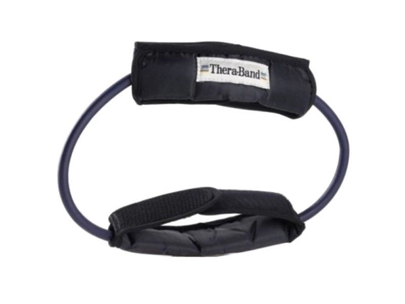 Thera-Band loop with padded cuffs (resistance extra strong - blue)