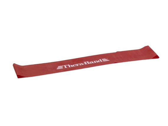 Obręcz taśmy (loop) Thera-Band o wymiarach 7,6 x 45,5 cm (opór średni - czerwony)