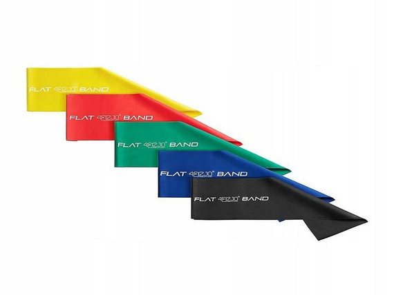 Zestaw 5 taśm FLAT BAND 2M